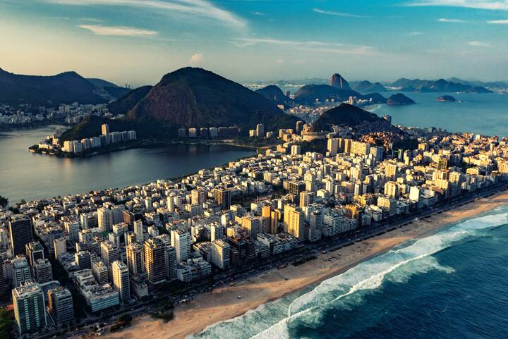 Panoramablick auf Ipanema Ipanema Rio