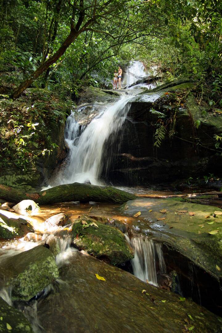 Nationalpark Tijuca Wasserfall