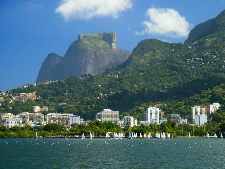 Felsen Gávea Rio