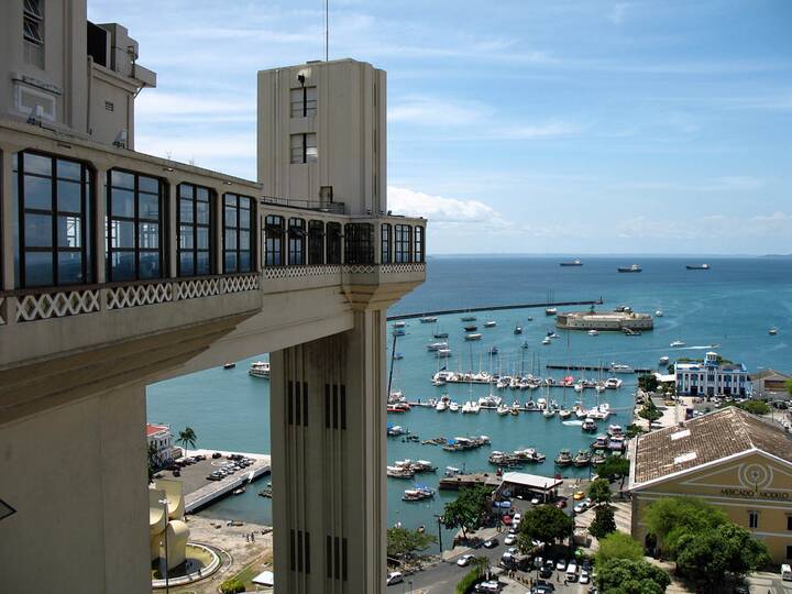 Aufzug Lacerda in Salvador Lacerda Salvador