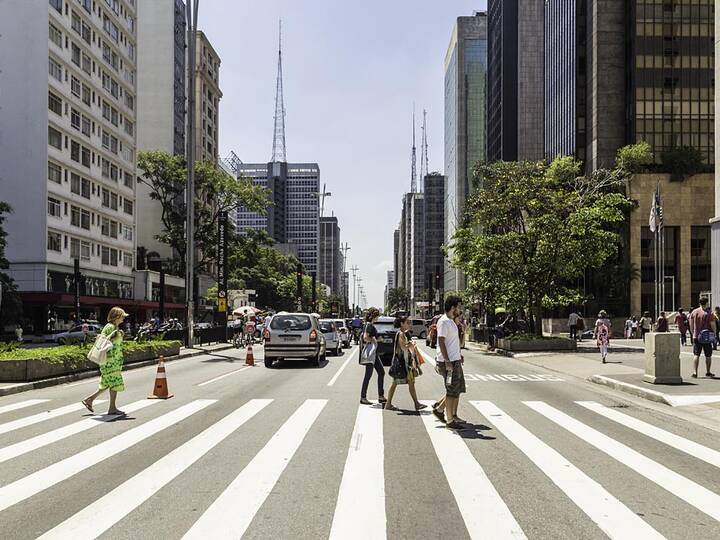 Avenida Paulista in São Paulo Avenida Paulista São Paulo