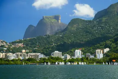 Felsen Gávea Rio
