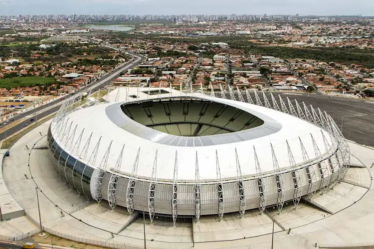 Estádio Castelão in Fortaleza Stadion Fortaleza